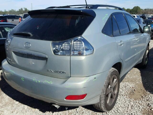 JTJGW31U072001659 - 2007 LEXUS RX 400H SILVER photo 4