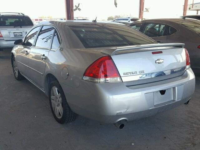 2G1WU581269147274 - 2006 CHEVROLET IMPALA LTZ SILVER photo 3