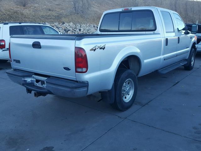 1FTNW21F7YED01057 - 2000 FORD F250 SUPER SILVER photo 4