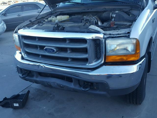 1FTNW21F7YED01057 - 2000 FORD F250 SUPER SILVER photo 7