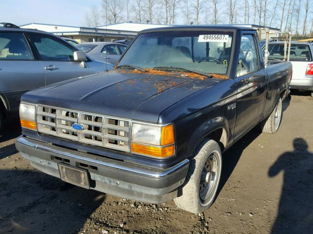 1FTCR10A6NUC63241 - 1992 FORD RANGER BLUE photo 2