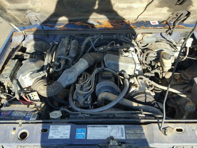 1FTCR10A6NUC63241 - 1992 FORD RANGER BLUE photo 7