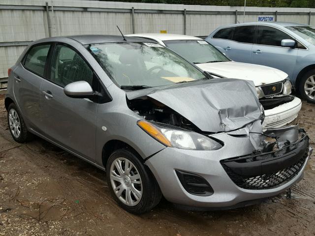 JM1DE1KY2E0174106 - 2014 MAZDA MAZDA2 SPO GRAY photo 1