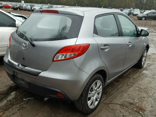 JM1DE1KY2E0174106 - 2014 MAZDA MAZDA2 SPO GRAY photo 4