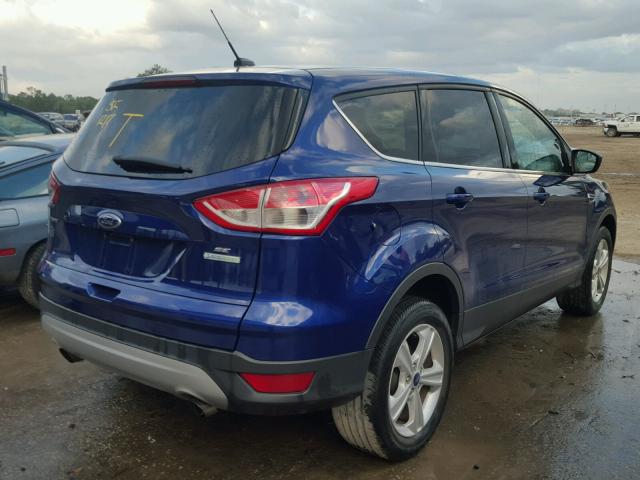 1FMCU0GX8DUD64603 - 2013 FORD ESCAPE SE BLUE photo 4