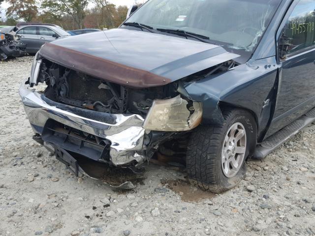 1N6AA07B44N512231 - 2004 NISSAN TITAN XE GREEN photo 9