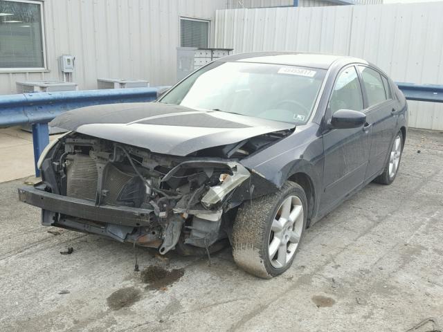 1N4BA41E07C831990 - 2007 NISSAN MAXIMA SE BLACK photo 2