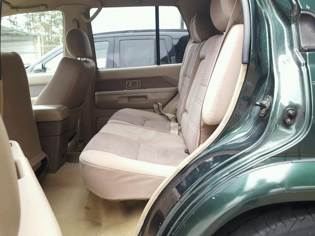 JN8DR09Y32W725337 - 2002 NISSAN PATHFINDER GREEN photo 6