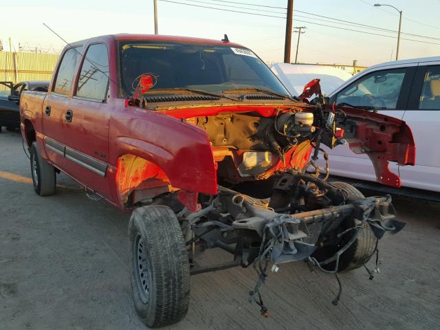 2GCEC13N261352701 - 2006 CHEVROLET SILVERADO RED photo 1