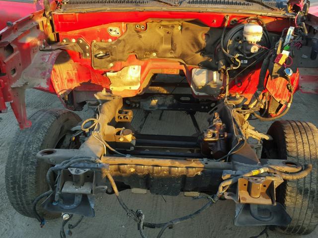 2GCEC13N261352701 - 2006 CHEVROLET SILVERADO RED photo 7