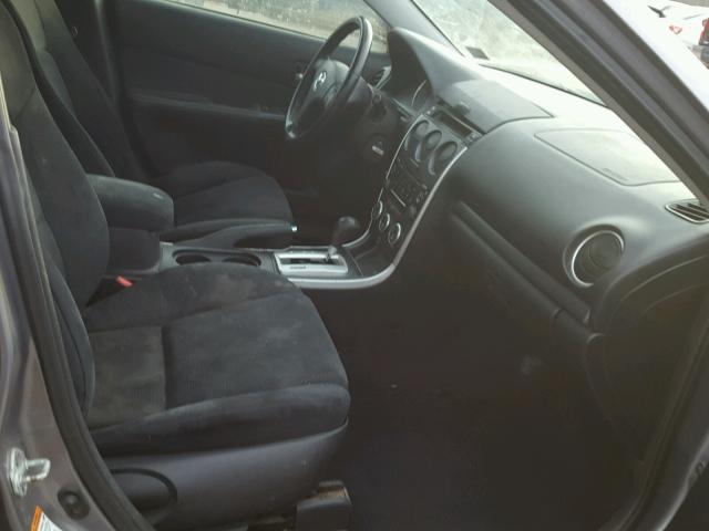 1YVHP80D665M69292 - 2006 MAZDA 6 S GRAY photo 5