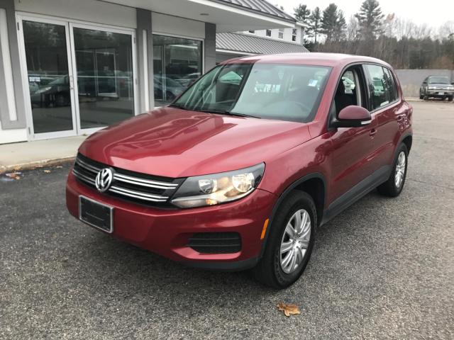 WVGCV7AX5CW006313 - 2012 VOLKSWAGEN TIGUAN S BURGUNDY photo 2