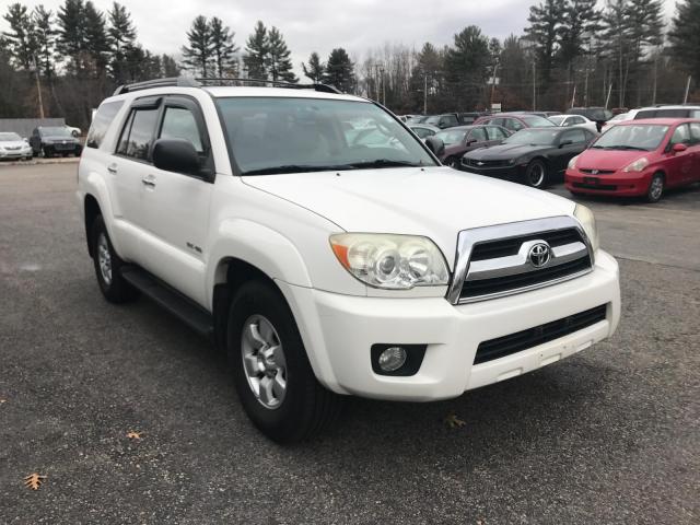 JTEBU14R470120868 - 2007 TOYOTA 4RUNNER SR WHITE photo 1