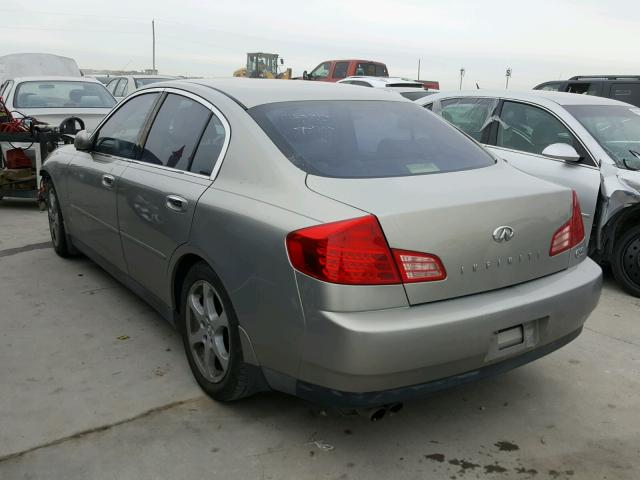 JNKCV51E44M114246 - 2004 INFINITI G35 TAN photo 3