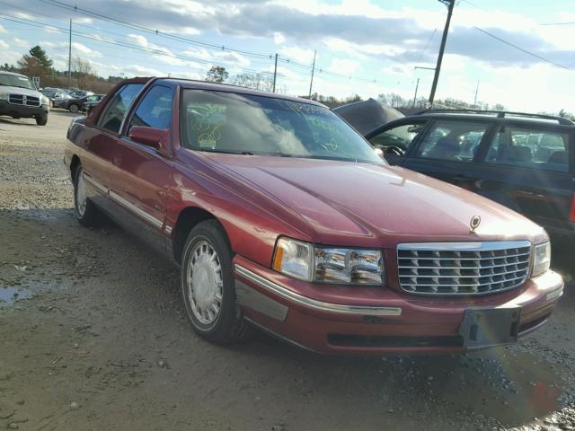 1G6KD54Y8XU702700 - 1999 CADILLAC DEVILLE RED photo 1