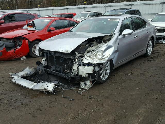 JTHBL46F685071686 - 2008 LEXUS LS 460 SILVER photo 2