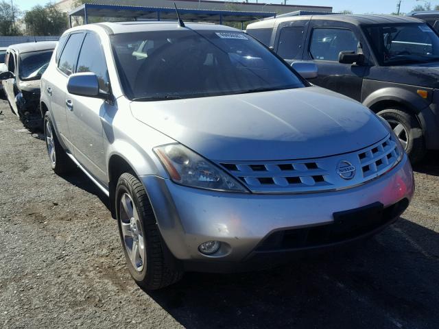 JN8AZ08T44W200721 - 2004 NISSAN MURANO SL SILVER photo 1