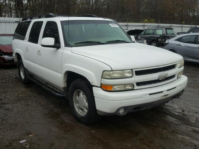 3GNFK16ZX2G335563 - 2002 CHEVROLET SUBURBAN K WHITE photo 1