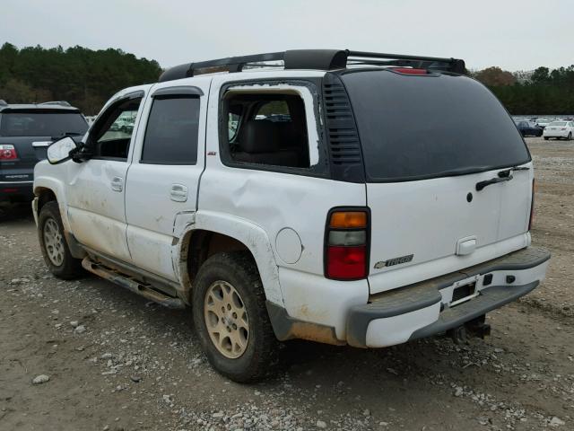 1GNEC13Z66R113685 - 2006 CHEVROLET TAHOE C150 WHITE photo 3