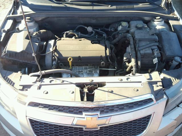 1G1PA5SH6D7222639 - 2013 CHEVROLET CRUZE LS GRAY photo 7