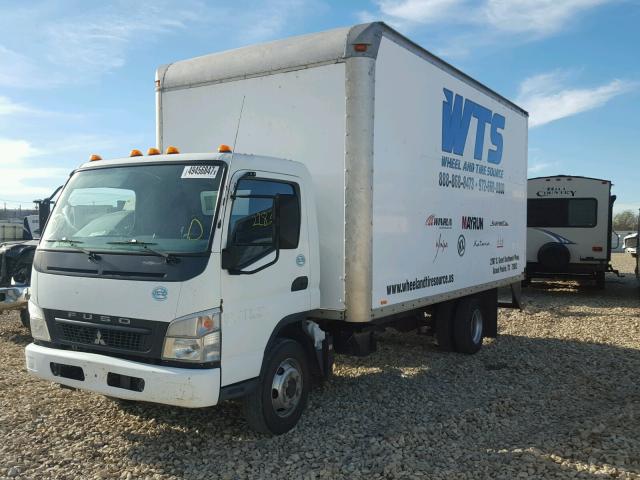 JL6CCJ1S18K014572 - 2008 MITSUBISHI FUSO TRUCK OF FE 85D WHITE photo 2