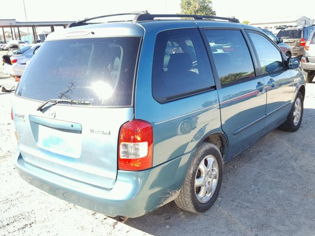 JM3LW28G4Y0120332 - 2000 MAZDA MPV WAGON BLUE photo 4