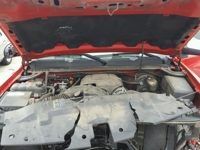 3GCEK13C77G505843 - 2007 CHEVROLET SILVERADO RED photo 7