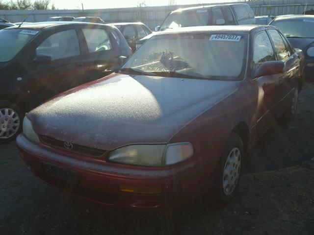 JT2SK12E6S0332912 - 1995 TOYOTA CAMRY LE RED photo 2