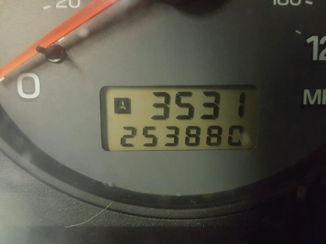 JF1SF65601H728966 - 2001 SUBARU FORESTER S Qırmızı foto 8