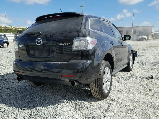 JM3ER293380210082 - 2008 MAZDA CX-7 BLACK photo 4