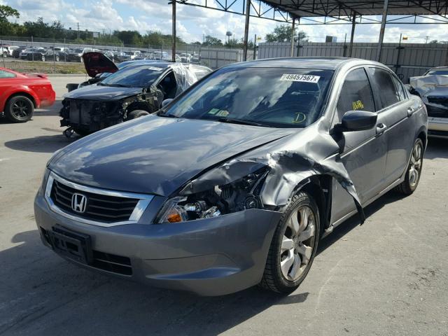 1HGCP26809A060581 - 2009 HONDA ACCORD EXL GRAY photo 2