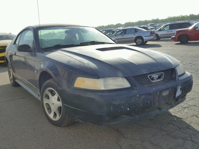 1FAFP4048YF291703 - 2000 FORD MUSTANG BLACK photo 1