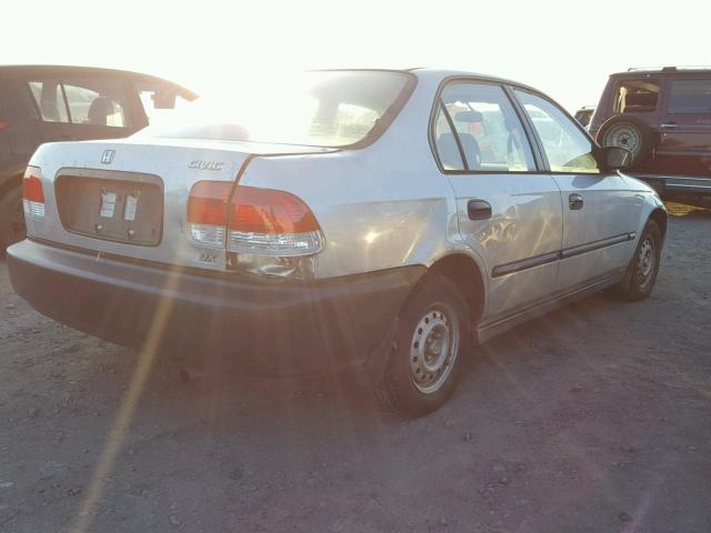 2HGEJ6628TH533536 - 1996 HONDA CIVIC DX SILVER photo 4