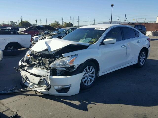 1N4AL3AP1DN528444 - 2013 NISSAN ALTIMA 2.5 WHITE photo 2