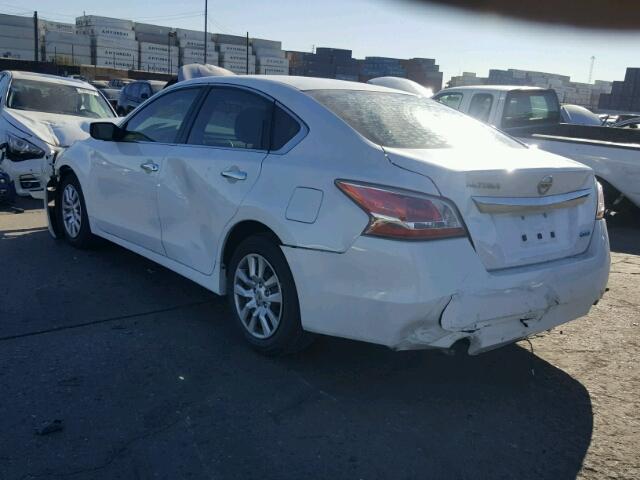 1N4AL3AP1DN528444 - 2013 NISSAN ALTIMA 2.5 WHITE photo 3