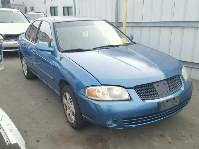 3N1CB51D84L846376 - 2004 NISSAN SENTRA 1.8 BLUE photo 1