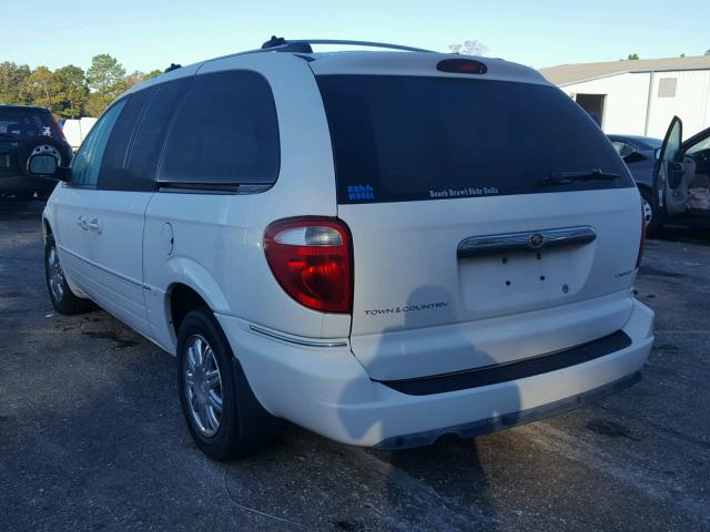 2C8GP64L15R379930 - 2005 CHRYSLER TOWN & COU WHITE photo 3
