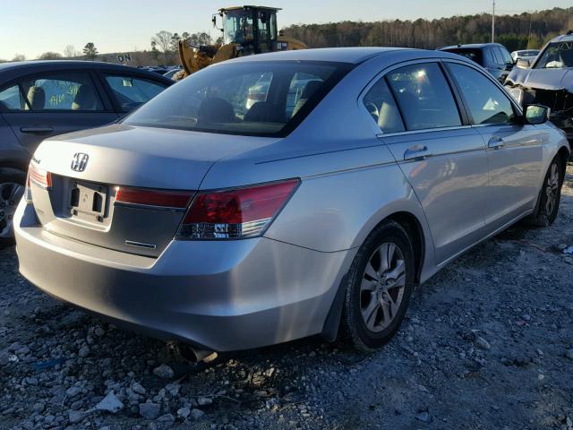 1HGCP2F67CA056470 - 2012 HONDA ACCORD SE SILVER photo 4