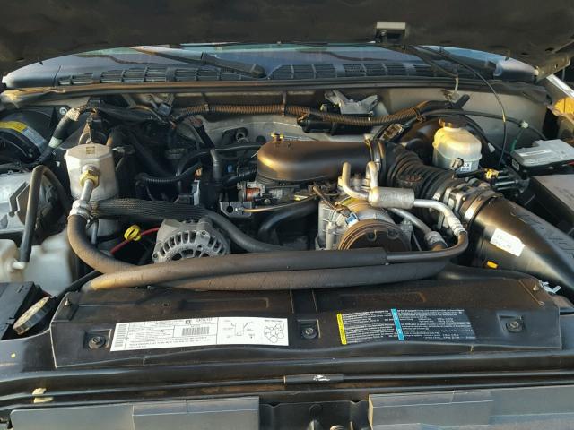 1GTDT19W328121051 - 2002 GMC SONOMA GRAY photo 7