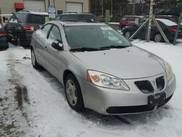 1G2ZH558964111034 - 2006 PONTIAC G6 GT SILVER photo 1