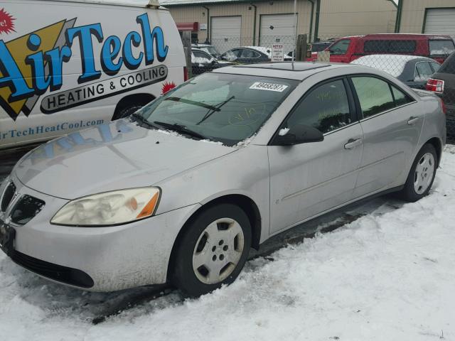 1G2ZH558964111034 - 2006 PONTIAC G6 GT SILVER photo 2