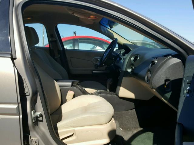 2G2WP552761170791 - 2006 PONTIAC GRAND PRIX GOLD photo 5