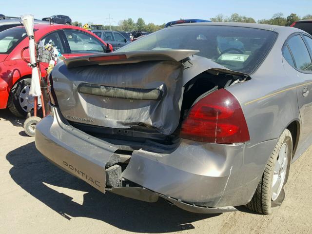 2G2WP552761170791 - 2006 PONTIAC GRAND PRIX GOLD photo 9