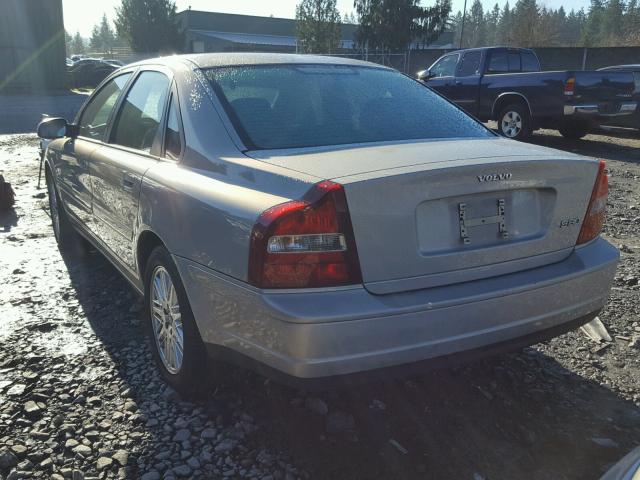 YV1TS92D331308381 - 2003 VOLVO S80 SILVER photo 3