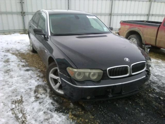 WBAGN634X4DS49208 - 2004 BMW 745 LI BLACK photo 1