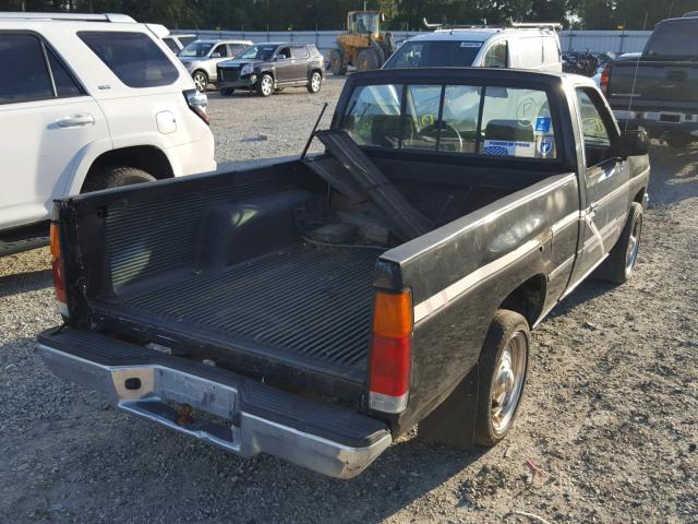 1N6SD11S8LC415599 - 1990 NISSAN D21 SHORT BLACK photo 4