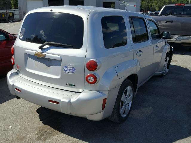 3GNBAAFW1BS521271 - 2011 CHEVROLET HHR LS Plata foto 4