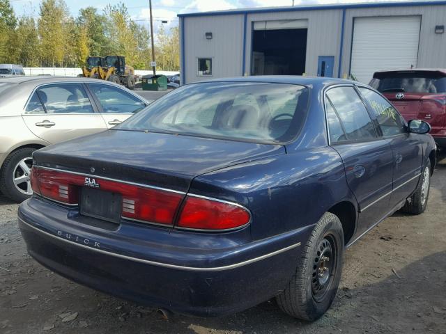 2G4WY52M6X1616568 - 1999 BUICK CENTURY LI BLUE photo 4