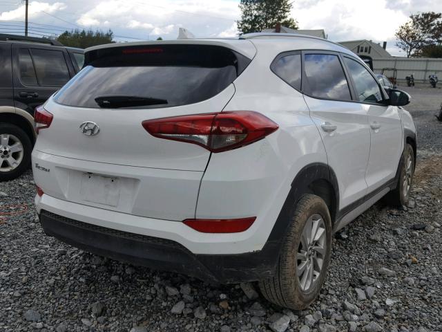 KM8J33A45JU669451 - 2018 HYUNDAI TUCSON LIM WHITE photo 4