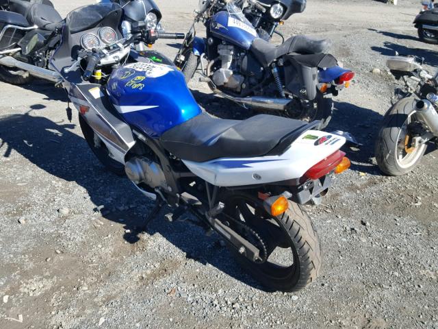 VTTGM51A592100519 - 2009 SUZUKI GS500 BLUE photo 3